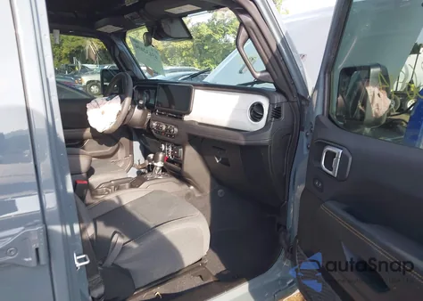 2024 Jeep Wrangler Sahara 4Xe из США, поврежденный, VIN 1C4RJXP67RW228966